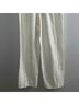 Mara Hoffman 100% Hemp Solid White Track Pants Size 4 - photo 7
