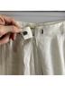 Mara Hoffman 100% Hemp Solid White Track Pants Size 4 - photo 6