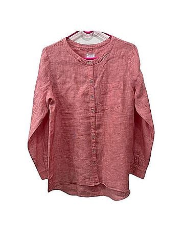 Sigrid Olsen Long Sleeve Button-Down Shirt (view 1)