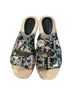 Rebecca Minkoff Floral Black Blue Pink Sandals Size 7 - photo 5