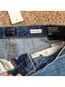 J. Crew x Dauphinette Solid Blue Jeans Size 26 - photo 8