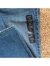 J. Crew x Dauphinette Solid Blue Jeans Size 26 - photo 7