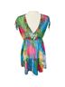 Michael Simon 100% Silk Multi Color Blouse Size S - photo 1