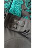 Guess 100% Polyester Floral Black Teal Cocktail Dress Size 14 - photo 3
