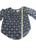 Maeve 100% Viscose Floral Blue White Long Sleeve Blouse Size 2 - photo 6