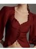 Reformation Red Blouse Size L - photo 10
