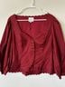 Reformation Red Blouse Size L - photo 6