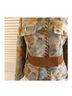 Alberta Ferretti Floral Multi Color Jacket Size 6 - photo 4