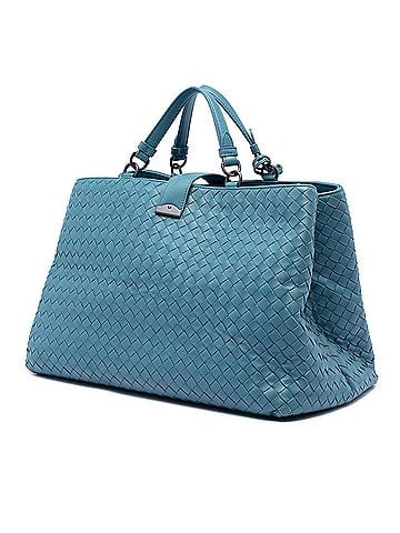 Bottega Veneta Medium Nappa Intrecciato Roma Tote (view 2)