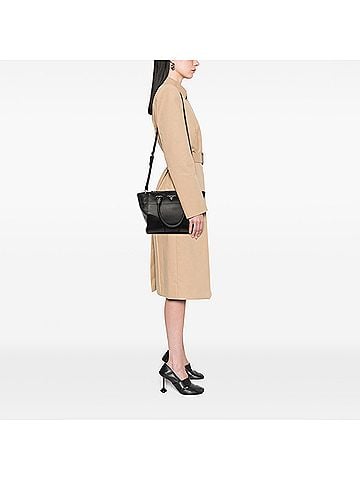 Prada Small City Calf Stitched Twin Pocket Satchel (view 2)