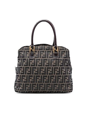 Fendi Zucca Canvas Satchel (view 1)