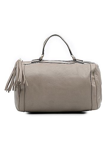 Gucci Medium Pebbled Calfskin Soho Boston Bag (view 1)