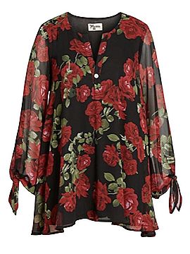 Show Me Your Mumu Johanna 3/4 Sleeve T-Shirt (view 1)