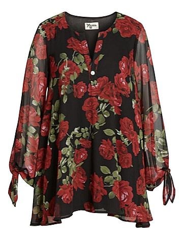 Show Me Your Mumu Johanna 3/4 Sleeve T-Shirt (view 1)