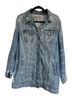 Torrid 100% Cotton Blue Denim Jacket Size 1X - photo 1