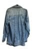 Torrid 100% Cotton Blue Denim Jacket Size 1X - photo 2