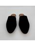Garnet Hill 100% Suede Solid Black Mule/Clog Size 7 1/2 - photo 6
