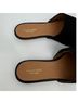 Garnet Hill 100% Suede Solid Black Mule/Clog Size 7 1/2 - photo 3