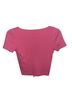Zara Pink Short Sleeve Blouse Size S - photo 2