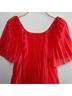 Sézane 100% Polyester Solid Red Blouse Size 2 - photo 5