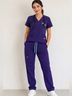FIGS Purple Casual Pants Size XL - photo 8
