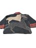 Aventura 100% Wool Animal Print Brown Tan Gray Jacket One size - photo 4