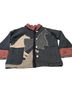 Aventura 100% Wool Animal Print Brown Tan Gray Jacket One size - photo 3