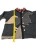 Aventura 100% Wool Animal Print Brown Tan Gray Jacket One size - photo 11