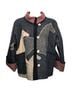 Aventura 100% Wool Animal Print Brown Tan Gray Jacket One size - photo 1