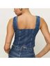 Reformation Solid Blue Tank Top Size 6 - photo 5