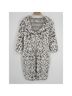 Gretchen Scott Designs Gray White Casual Dress Size M - photo 4