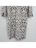 Gretchen Scott Designs Gray White Casual Dress Size M - photo 8