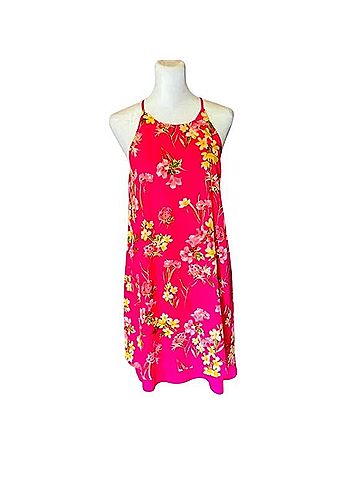 Pink Rose Casual Dress (view 1)