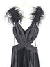Mac Duggal 100% Polyester Black Cocktail Dress Size 2 - photo 7