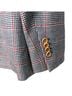 Brooks Brothers 100% Wool Plaid Multi Color Blazer Size 6 - photo 5