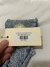 DÔEN 100% Cotton Floral Blue White Swimsuit Top Size M - photo 4