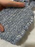 DÔEN 100% Cotton Floral Blue White Swimsuit Top Size M - photo 7