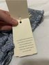 DÔEN 100% Cotton Floral Blue White Swimsuit Top Size M - photo 5