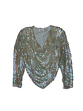 Oleg Cassini Long Sleeve Blouse (view 1)