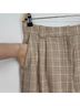 Express Plaid Brown Track Pants Size 6 - photo 14