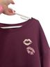 Pact 100% Cotton Burgundy Sweatshirt Size S - photo 2