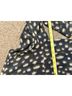 Gerard Darel 100% Silk Animal Print Black Gold Gray Blouse Size 6 - photo 7