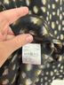Gerard Darel 100% Silk Animal Print Black Gold Gray Blouse Size 6 - photo 9