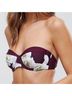 Ted Baker London Floral White Purple Swimsuit Top Size S - photo 10