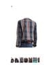 J. Crew x Dauphinette Plaid Black Red Jacket Size 8 - photo 3