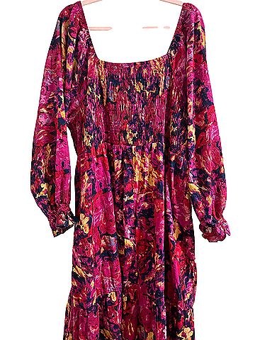 Terra & Sky Casual Dress (view 2)