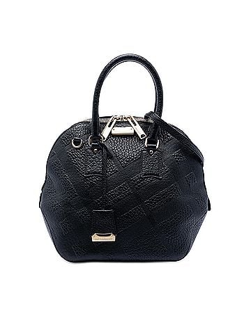 Burberry Large Heritage Grain Check Embossed Orchard Bowling Bag (view 1)