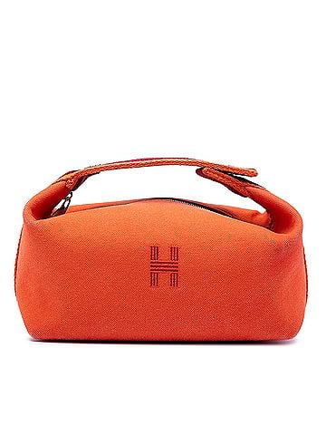 Hermès Small Toile Bride A Brac Case (view 1)