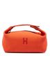 Hermès 100% Canvas Orange Small Toile Bride A Brac Case One size - photo 1