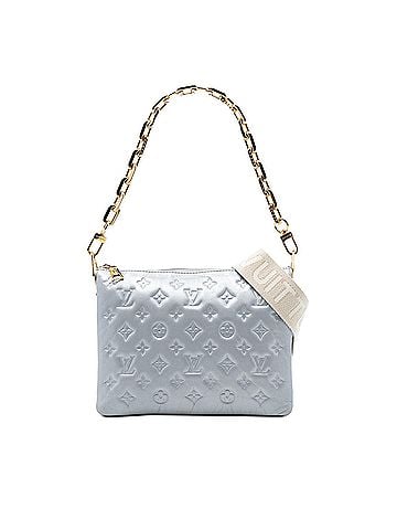 Louis Vuitton Monogram Embossed Puffy Lambskin Coussin PM (view 1)